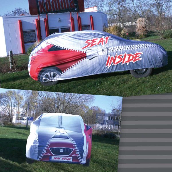 CarCover – Thermosublimationsdruck in brillanter Qualität