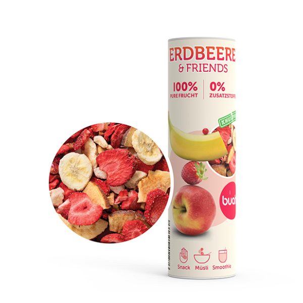 Snack-Smoothie-Dose – Erdbeere