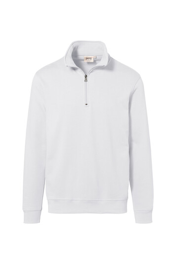 HAKRO Zip-Sweatshirt Premium (No. 451) als Werbeartikel mit Logo im PRESIT Online-Shop bedrucken lassen