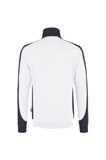 Detailansicht 2 – HAKRO Zip-Sweatshirt Contrast Mikralinar® (No. 476)