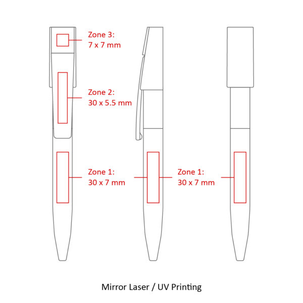 Detailansicht 2 – BND38 2in1 USB2.0-Speicher & Kugelschreiber