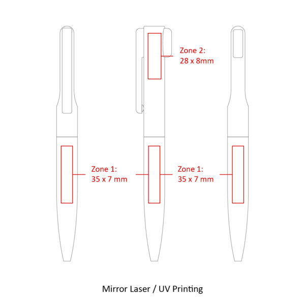 Detailansicht 4 – BND50 2in1 Metall-Kugelschreiber & USB2.0-Speicher *LAGERWARE*