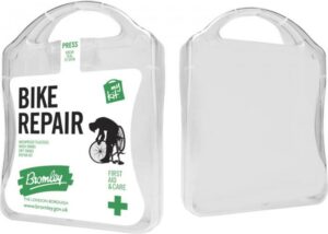 MyKit Fahrrad Reparatur Weiß – Werbeartikel im PRESIT Online-Shop bedrucken lassen
