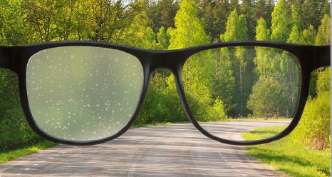 Antibeschlagtuch Brille für klare Sicht Maskenträger Freizeit PFAS-frei mit Logo WER GmbH