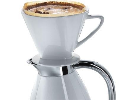 Cilio Kaffeefilter mit Stutzen Gr.4 weiß - Detailansicht Werbeartikel 1