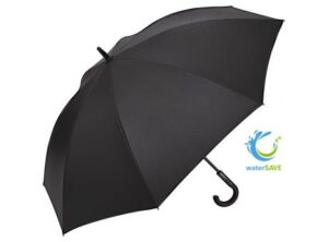 AC-Alu-Gästeschirm Rainmatic® XL Black als Werbeartikel mit Logo bedrucken