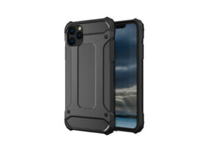 Handy Hülle iPhone™ 11 pro max Elephant Rugged Case PC Plastic/TPU Silicone schwarz als Werbeartikel mit Logo bedrucken