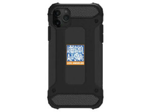 Handy Hülle iPhone™ 13 pro max Elephant Rugged Case PC Plastic/TPU Silicone schwarz als Werbeartikel mit Logo bedrucken