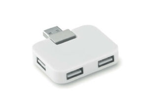 4 Port USB Hub als Werbeartikel mit Logo bedrucken