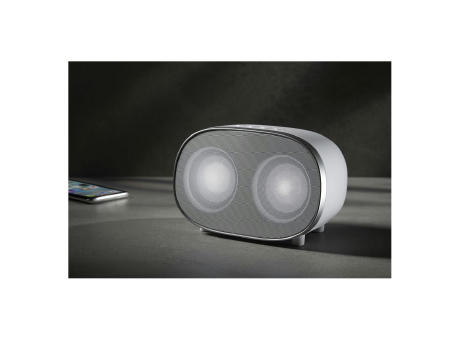 Wireless-Lautsprecher mit beleuchteten Bass-Membranen - Detailansicht Werbeartikel 5