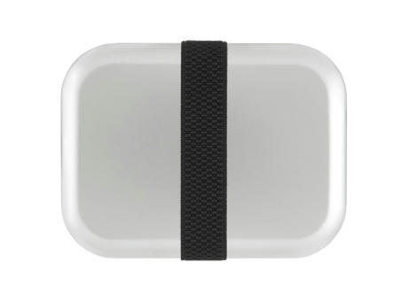 Lunchbox 1000 ml aus Edelstahl mit Bambus-Deckel - Detailansicht Werbeartikel 4