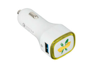 USB-Autoladeadapter Quick Charge 2.0® COLLECTION 500 als Werbeartikel mit Logo bedrucken