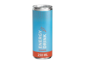 250 ml Energy Drink zuckerfrei - Eco Label als Werbeartikel mit Logo bedrucken