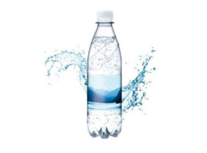 500 ml Tafelwasser spritzig (Flasche Budget) - Eco Label als Werbeartikel mit Logo bedrucken
