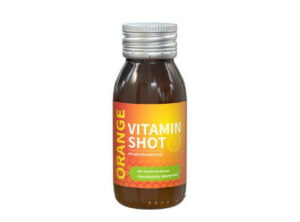 60 ml Vitamin-Shot "Orange" (Pfandfrei) als Werbeartikel mit Logo bedrucken