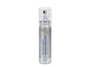 20 ml Pocket Spray  - Hände-Desinfektionsspray (DIN EN 1500) - No Label Look als Werbeartikel mit Logo bedrucken