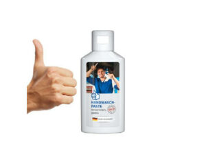 50 ml Flasche  - Handwaschpaste - Body Label als Werbeartikel mit Logo bedrucken