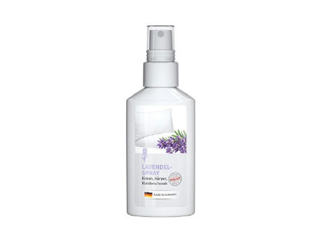50 ml Spray  - Lavendel-Spray - Body Label als Werbeartikel mit Logo bedrucken