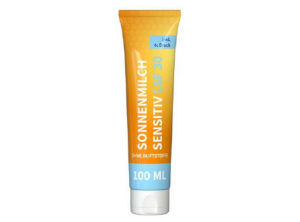 100 ml Tube - Sonnenmilch LSF 30 (sensitiv) - FullbodyPrint als Werbeartikel mit Logo bedrucken