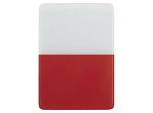 CreativDesign® KFZ-Scheinhülle "Steck!" Normalfolie rot als Werbeartikel mit Logo bedrucken