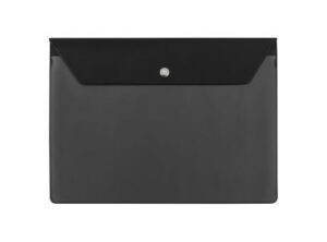 CreativDesign® Wagenpapiertasche  "Folie1" Normalfolie schwarz als Werbeartikel mit Logo bedrucken
