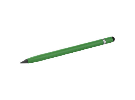 Metmaxx® Stift EndlessGrafite  grün als Werbeartikel mit Logo bedrucken