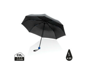 20.5" Impact AWARE™ RPET 190T Pongee Mini-Schirm als Werbeartikel mit Logo bedrucken