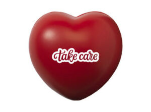 Anti Stress Heart Stressball als Werbeartikel mit Logo bedrucken