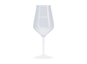 HappyGlass Lady Abigail White Weinglas Tritan 460 ml als Werbeartikel mit Logo bedrucken