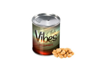 Dose Erdnüsse als Werbeartikel mit Logo bedrucken