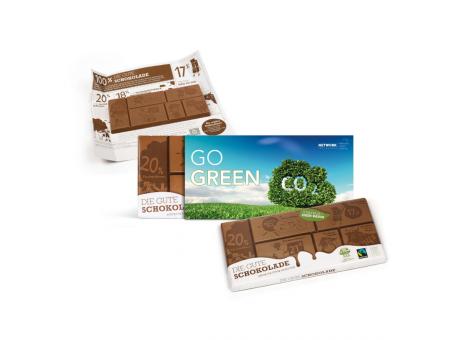 Die Gute Schokolade als Werbeartikel mit Logo bedrucken