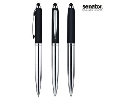 senator® Nautic Touch Pad Pen  Drehkugelschreiber als Werbeartikel mit Logo bedrucken