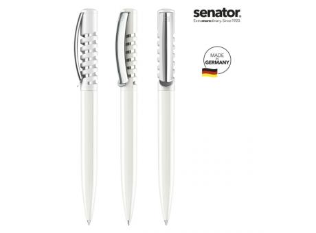 senator® New Spring Polished MC  Druckkugelschreiber - Detailansicht Werbeartikel 1