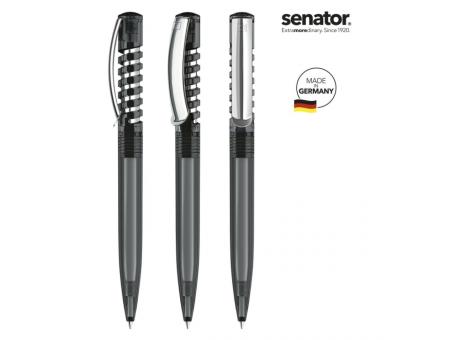 senator® New Spring Clear MC  Druckkugelschreiber - Detailansicht Werbeartikel 4
