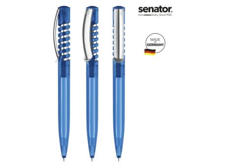 senator® New Spring Clear MC  Druckkugelschreiber - Detailansicht Werbeartikel 5