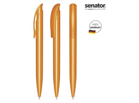 senator® Challenger Polished  Druckkugelschreiber als Werbeartikel mit Logo bedrucken