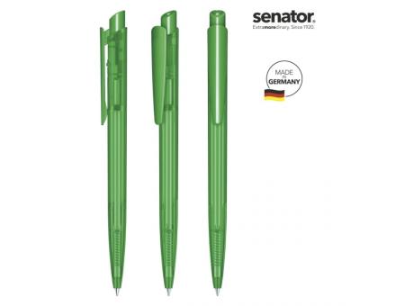 senator® Dart Clear  Druckkugelschreiber - Detailansicht Werbeartikel 4