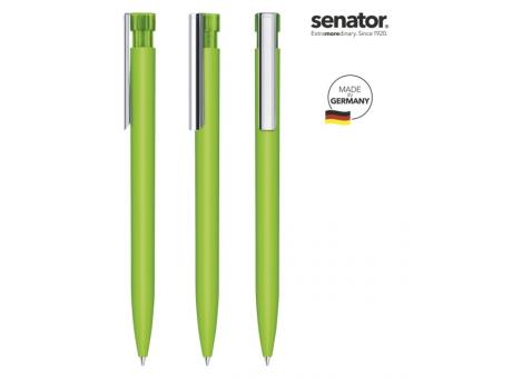senator® Liberty Soft Touch MC  Druckkugelschreiber als Werbeartikel mit Logo bedrucken