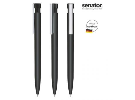 senator® Liberty Soft Touch MC  Druckkugelschreiber - Detailansicht Werbeartikel 4