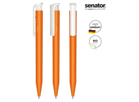 senator® Super Hit BIO  Druckkugelschreiber als Werbeartikel mit Logo bedrucken
