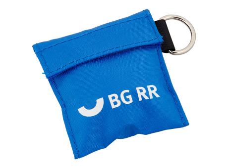 Schlüsselanhänger CPR Maske Set als Werbeartikel mit Logo bedrucken