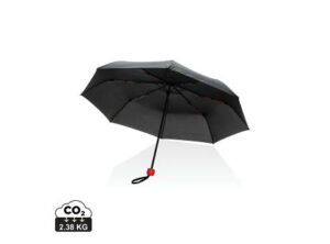 20.5" Impact AWARE™ RPET 190T Pongee Mini-Schirm als Werbeartikel mit Logo bedrucken
