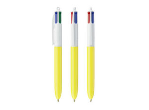 BIC® 4 Colours Kugelschreiber als Werbeartikel mit Logo bedrucken