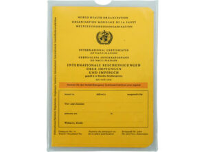 Ausweishüllen für den internationalen Impfpass als Werbeartikel mit Logo bedrucken