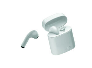 Bluetooth-Ohrhörer Pin Pod TWS als Werbeartikel mit Logo bedrucken