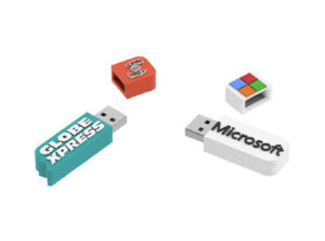 100% Custom USB-Sticks 2D als Werbeartikel mit Logo bedrucken
