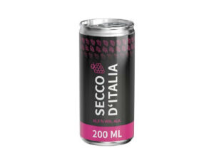200 ml Secco d´Italia (Dose) - Body Label als Werbeartikel mit Logo bedrucken