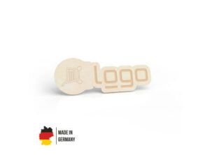 Einkaufswagen-Chip individuell 2D (FSC® zertifiziert) als Werbeartikel mit Logo bedrucken