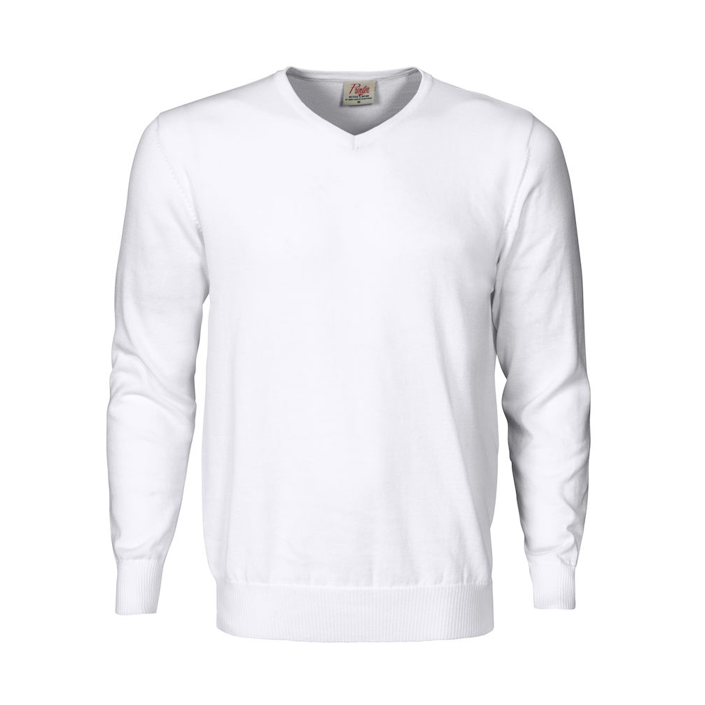 New Wave FOREHAND KNITTED V-NECK | Farbe: weiss