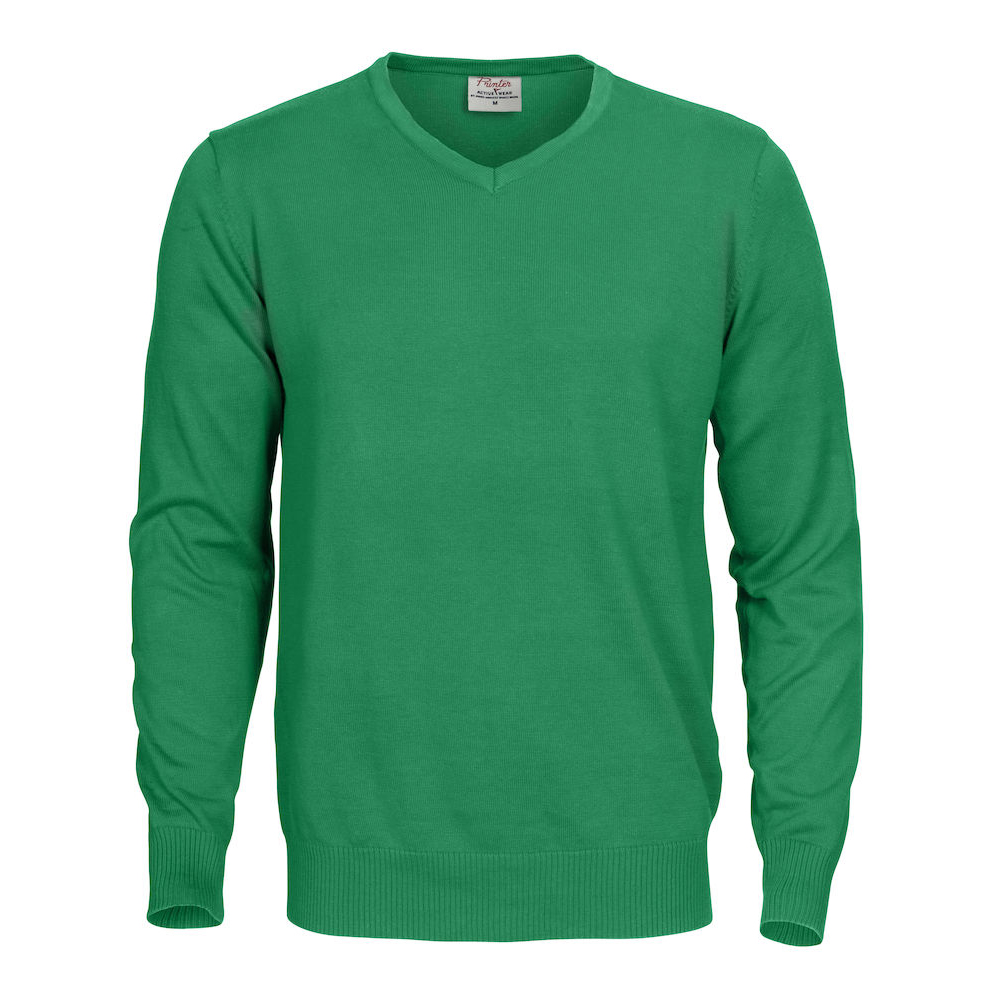 New Wave FOREHAND KNITTED V-NECK | Farbe: fresh green